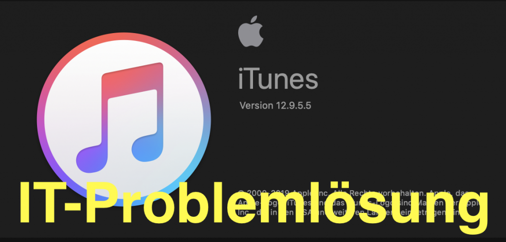 iTunes installieren IT-Problemloesung